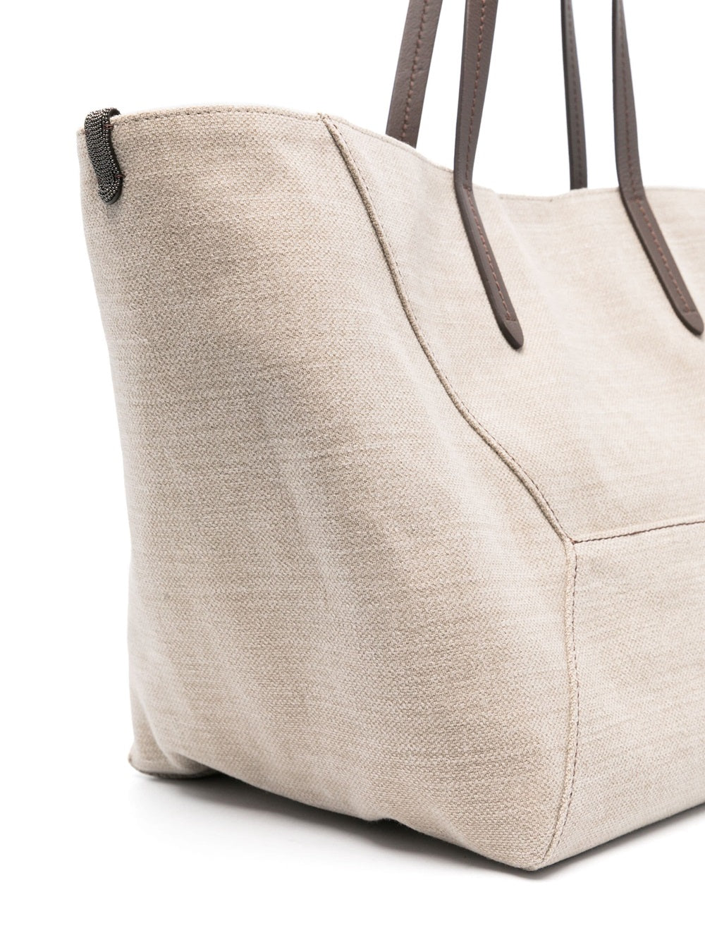 Tote bag with Monili detail