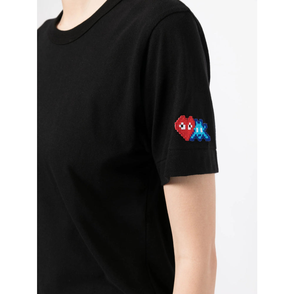Comme Des GarÇOns Play T Shirts - Black | ea8a1247b6a7990b5ab63736819dd4c5de3178af