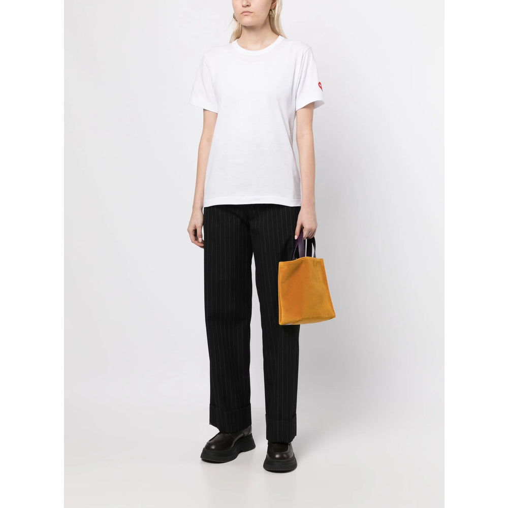 Comme Des GarÇOns Play T Shirts - White | e03fa55a72f47c9b33e8146d46305faa84a55ee0