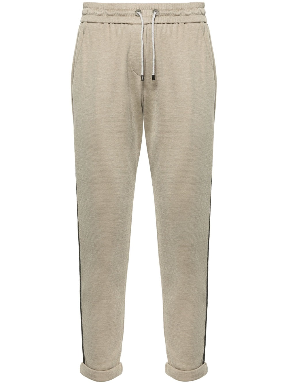 Cropped sports trousers