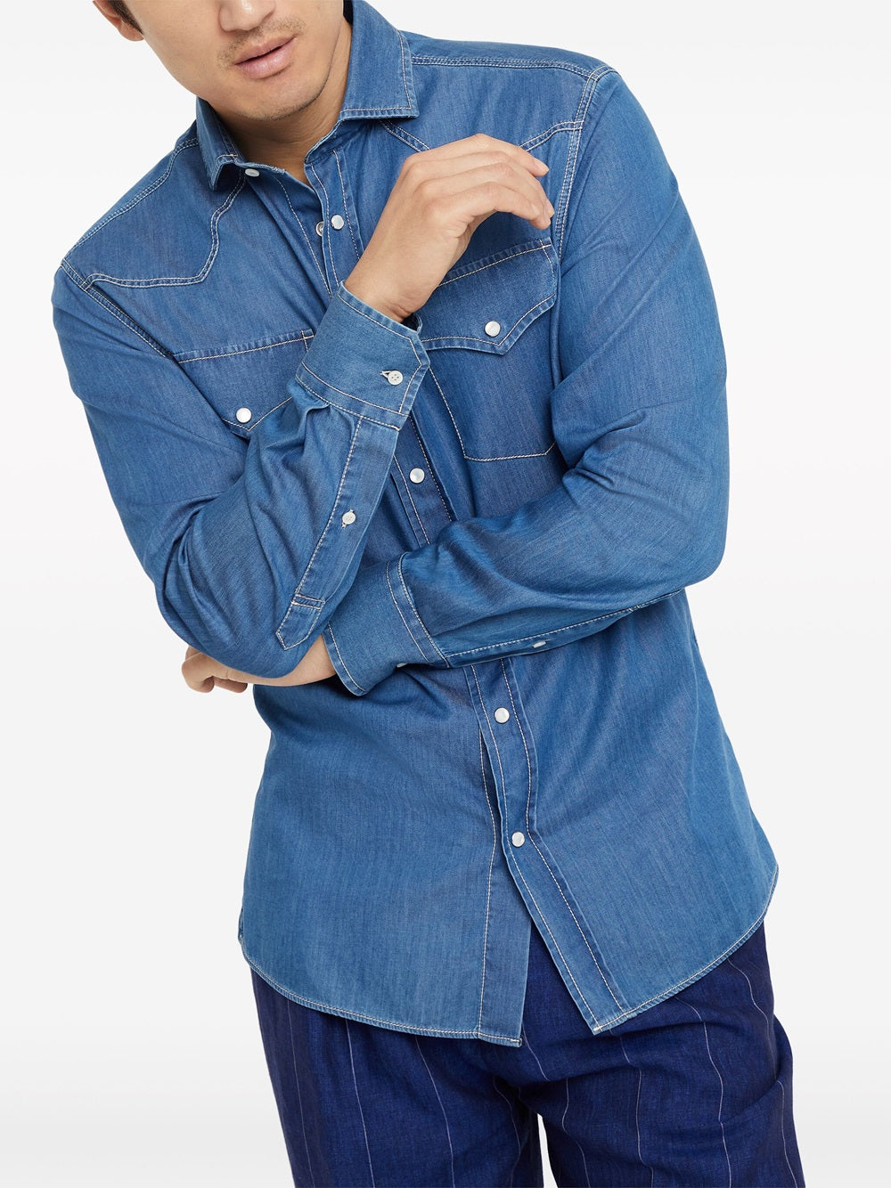 Denim shirt