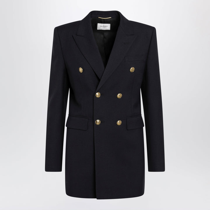 Saint Laurent Coats & Jackets - Blue | a18c960c639897fba6a7ac00cf931879be0663c9
