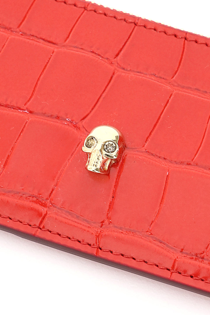 Skull Card Holder Pouch