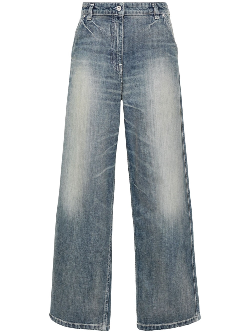 Wide leg jeans