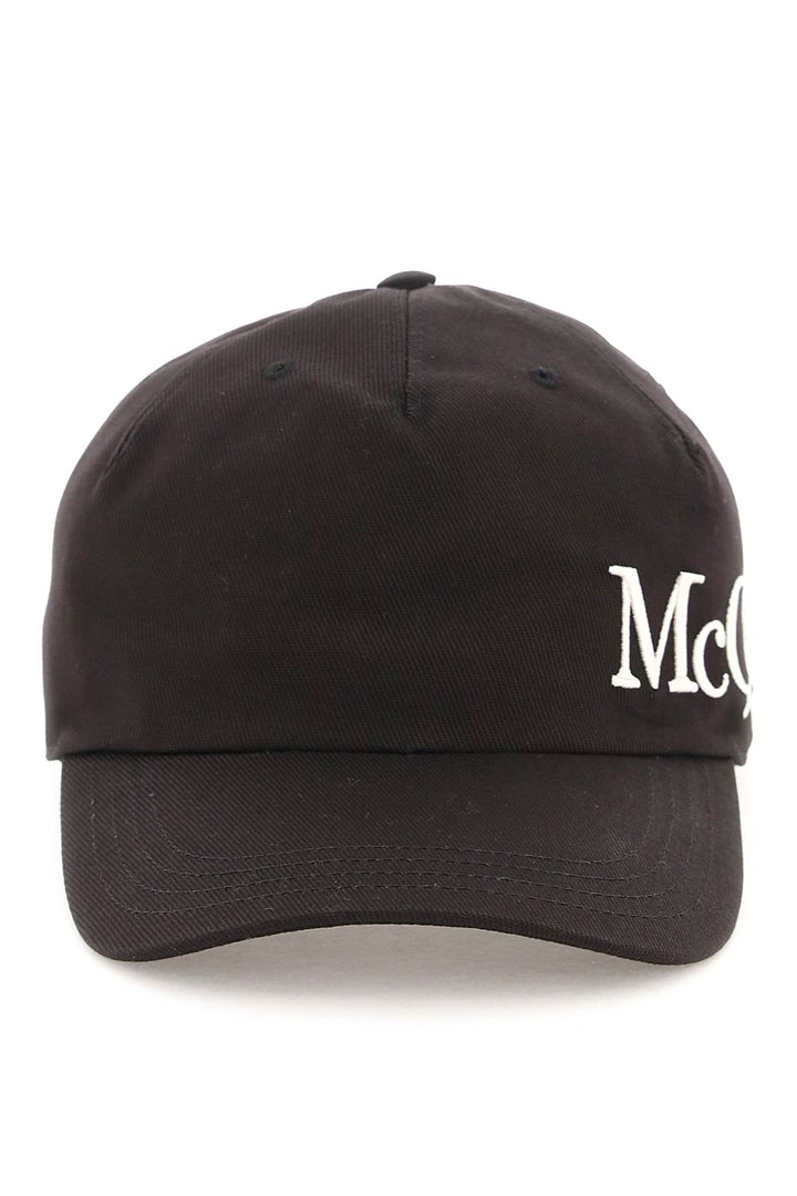 Baseball Hat With Oversized Logo