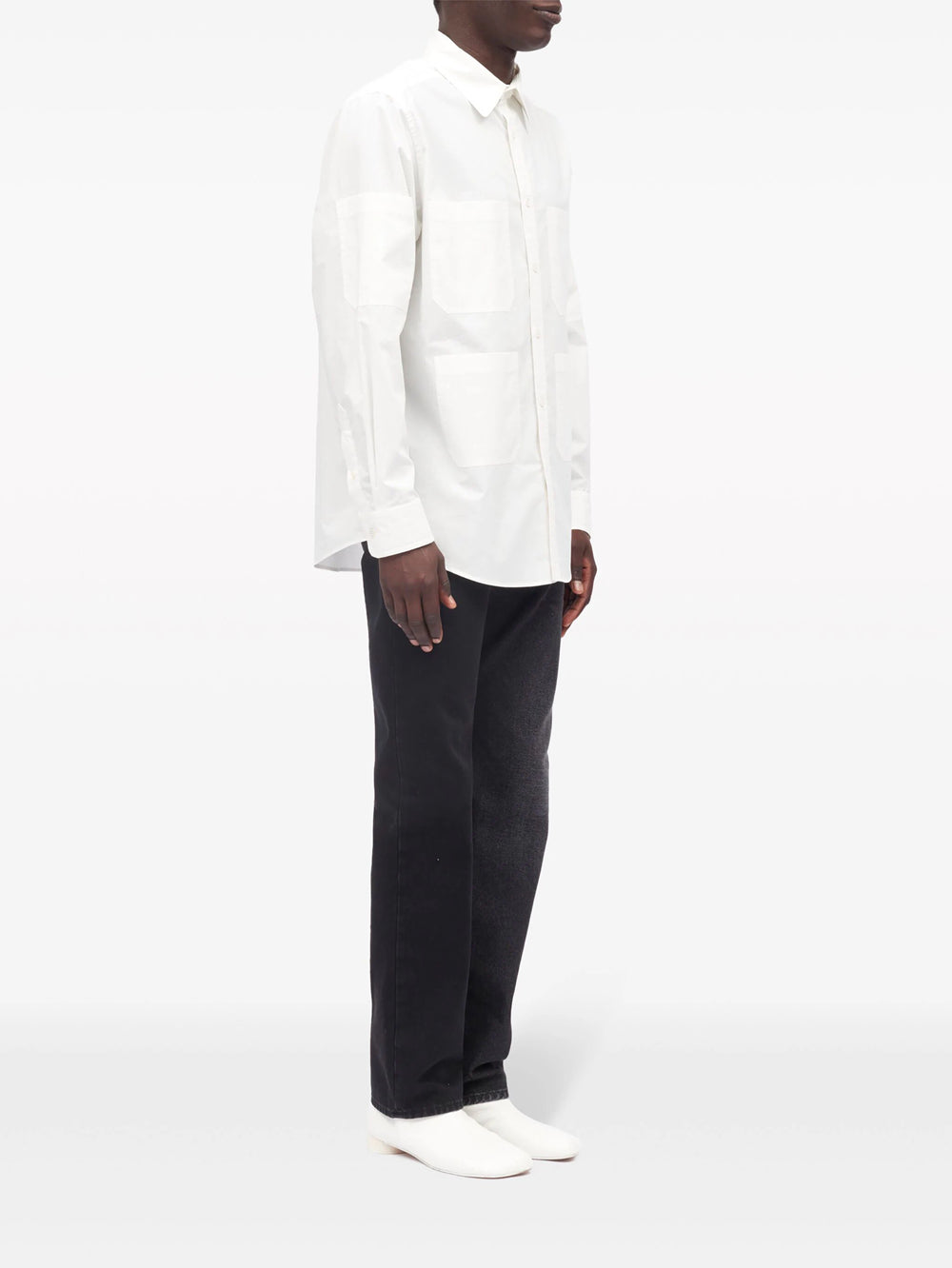 Cotton poplin shirt