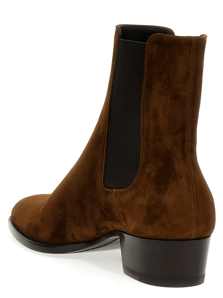 Wyatt Boots, Ankle Boots Brown