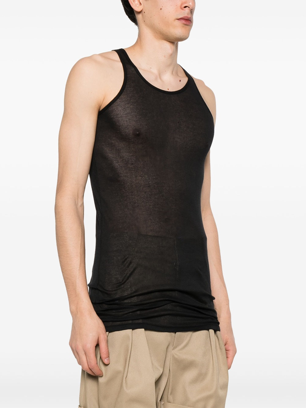 Ribbed tank top