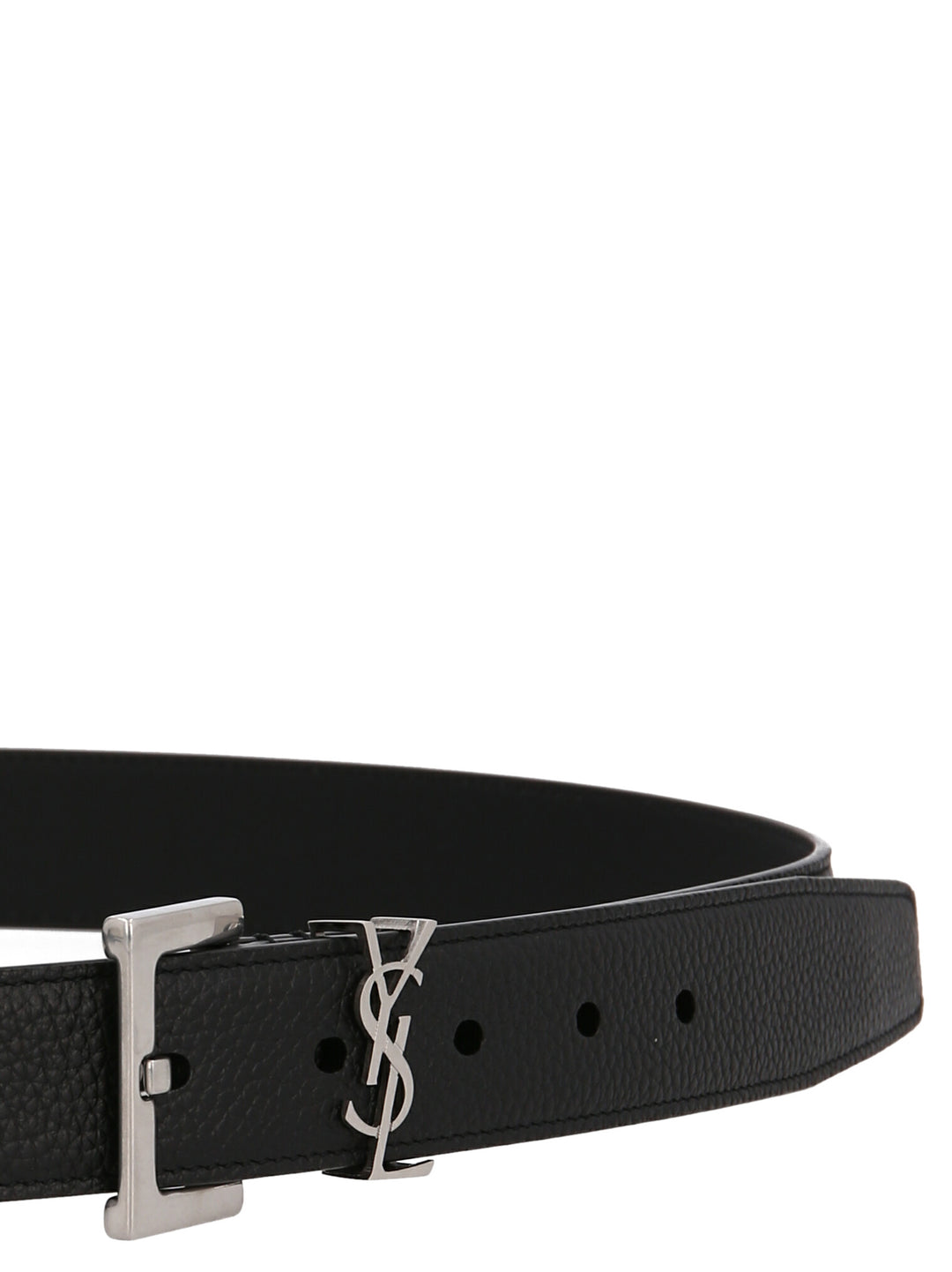 Saint Laurent Monogram Belts - Black | 23cc359670d2bfbf725da21df2038067392b8f34