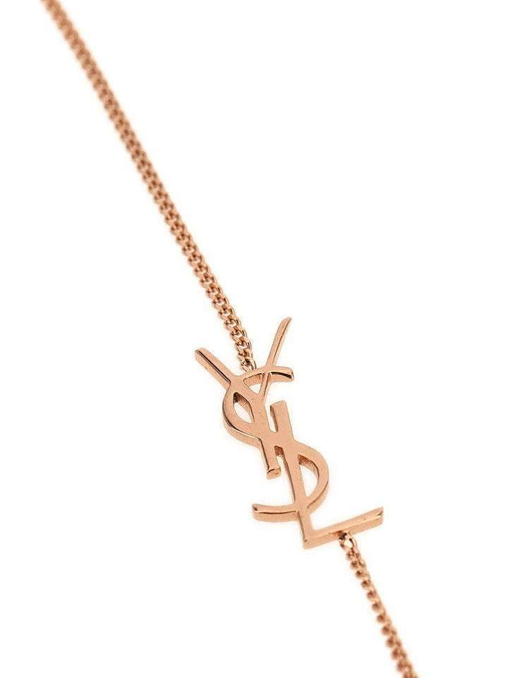Saint Laurent Monogram Jewelry - Pink | 6332c03de5f8cd67e99800f7d95b4dd5263bcf1e