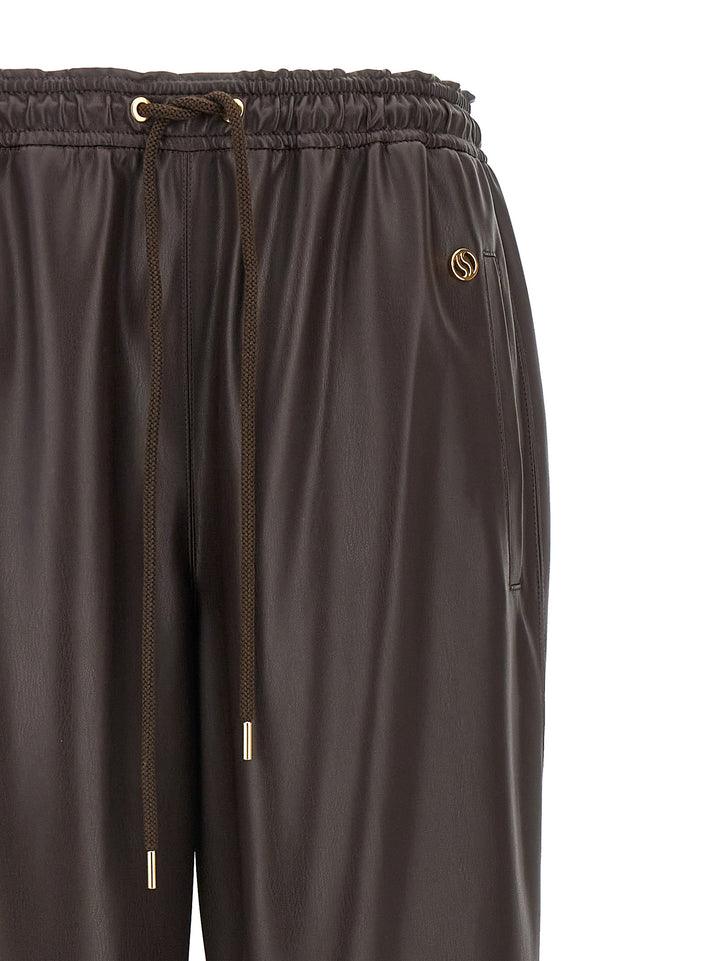 Alter Mat Joggers Pants Brown