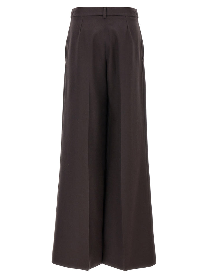 Loose Leg Pants Brown