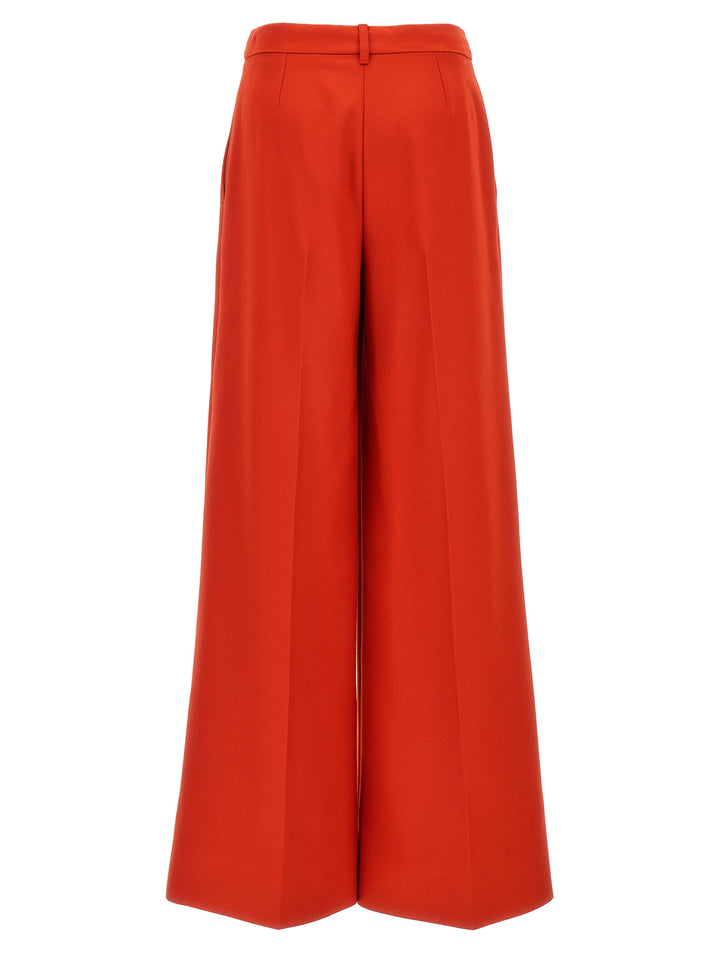 Loose Leg Pants Red