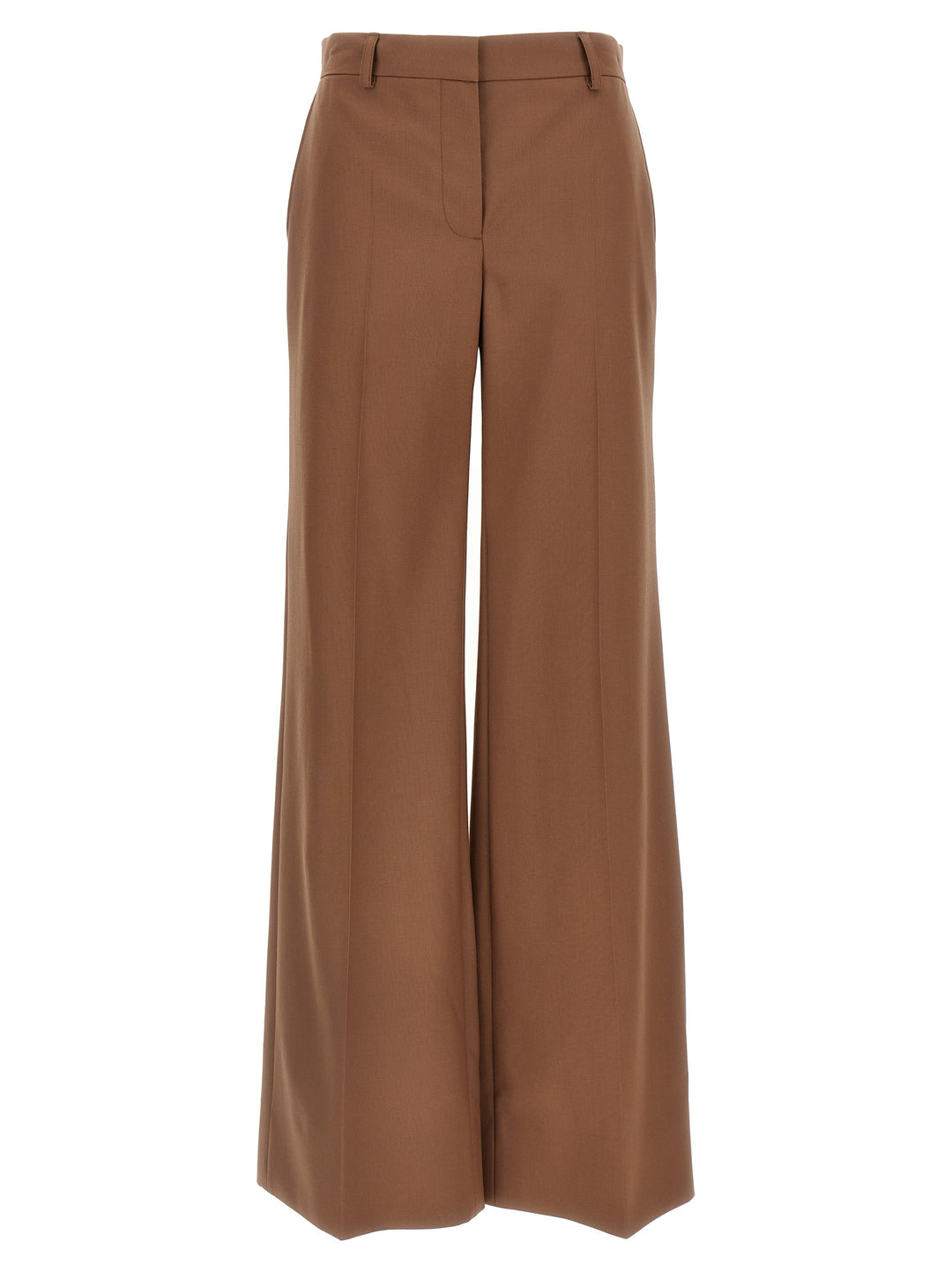 Stella Mccartney Wool Pants - Brown | 841a5d57132d2fdc5e8834b31f6eef4455dcd6b7