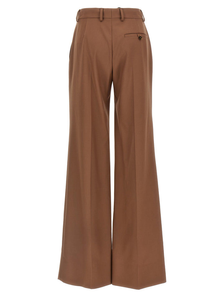 Stella Mccartney Wool Pants - Brown | a9b6126f17d51009dc7025e43f67c2817ef4944b