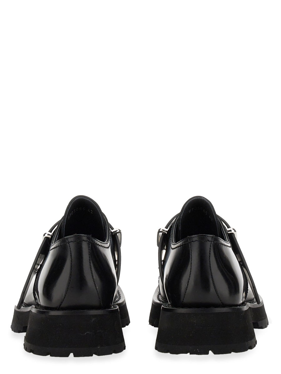 Alexander McQueen Flat Shoes - Black | Wanan Luxury