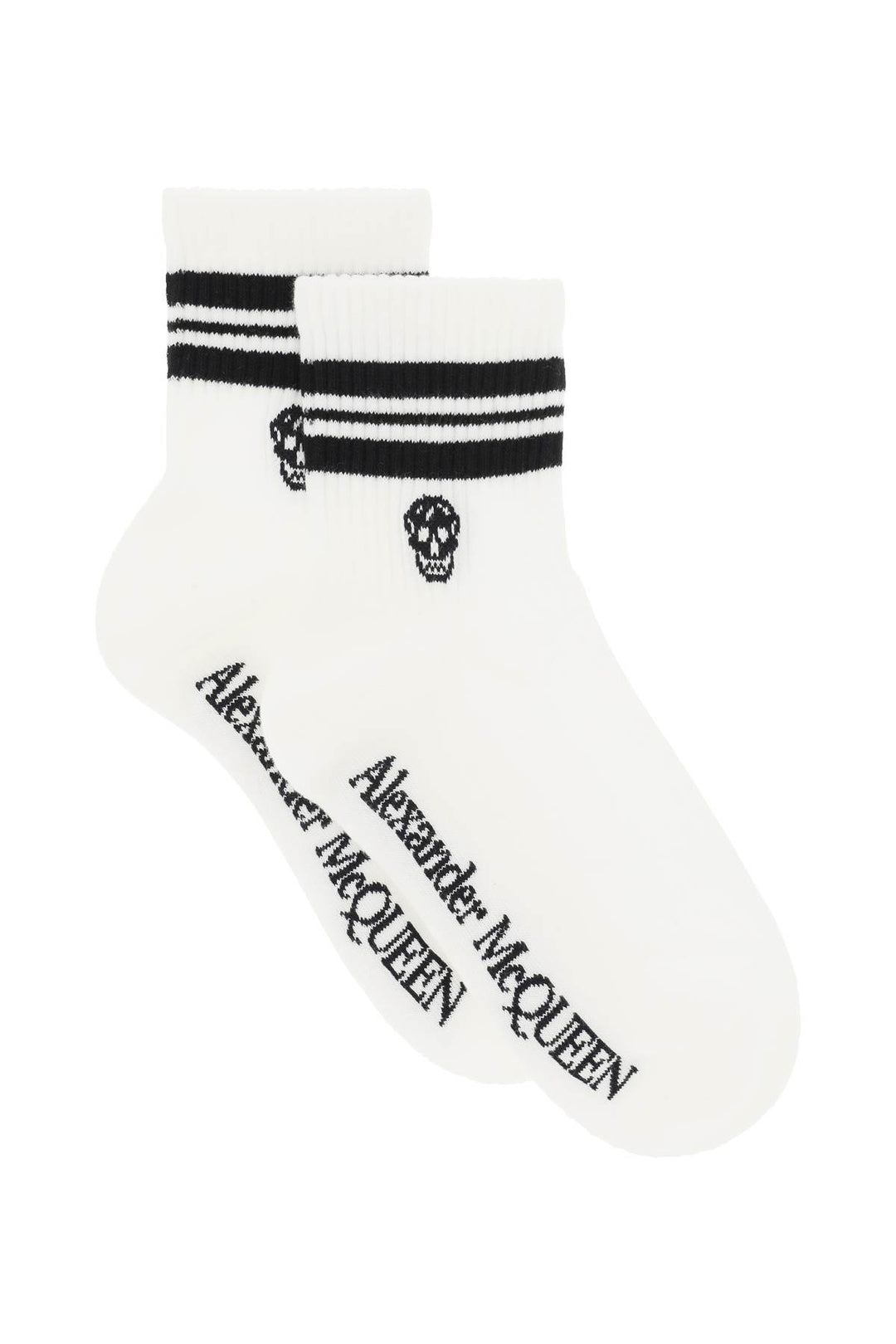 Stripe Skull Sports Socks