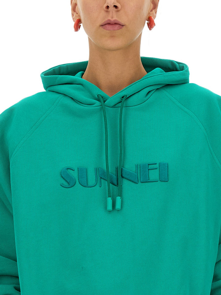 Sunnei Sweatshirts - Green | Wanan Luxury