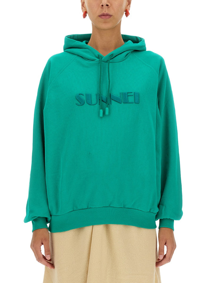Sunnei Sweatshirts - Green | Wanan Luxury