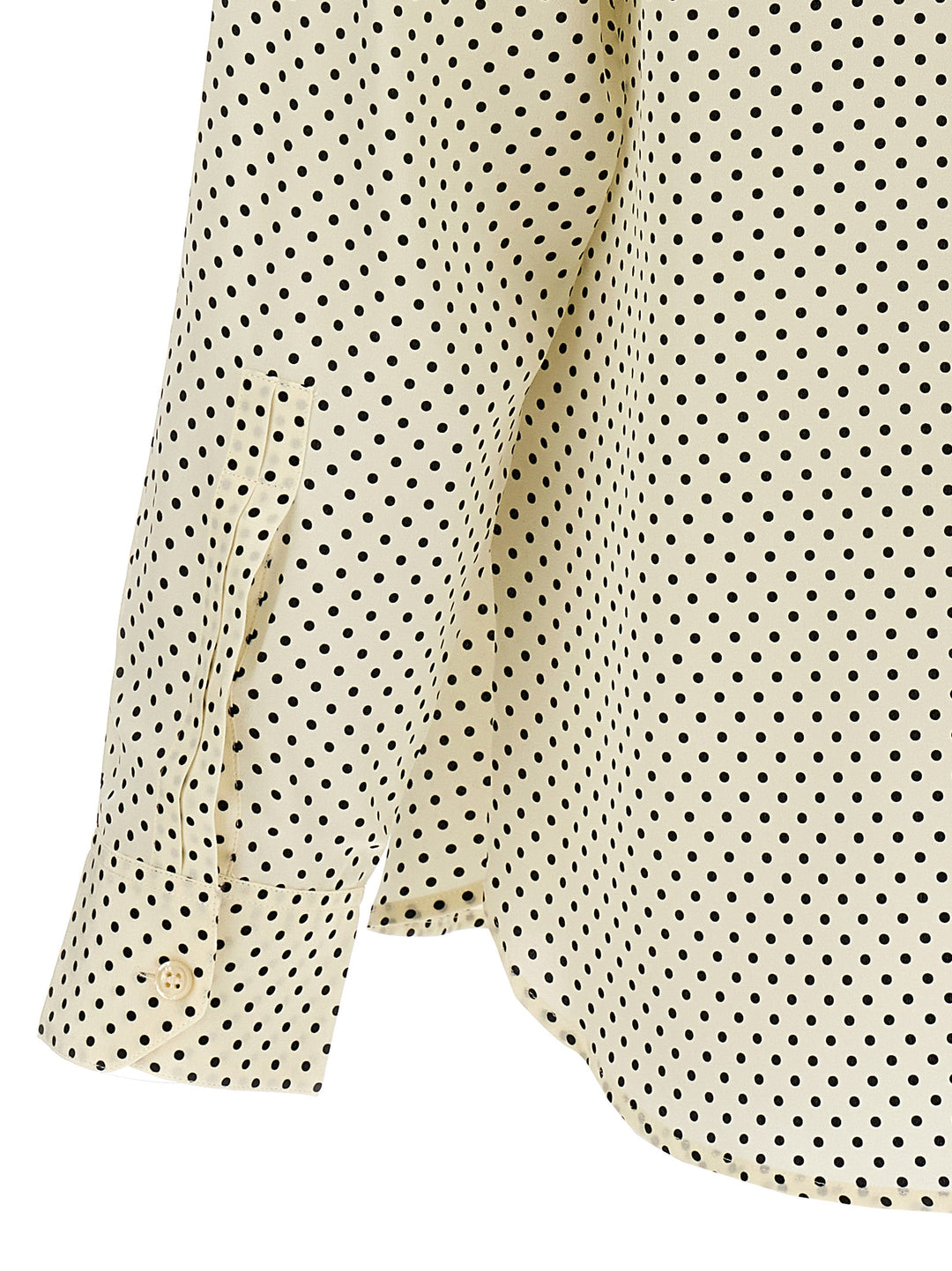 Polka Dot Shirt Shirt, Blouse White/Black