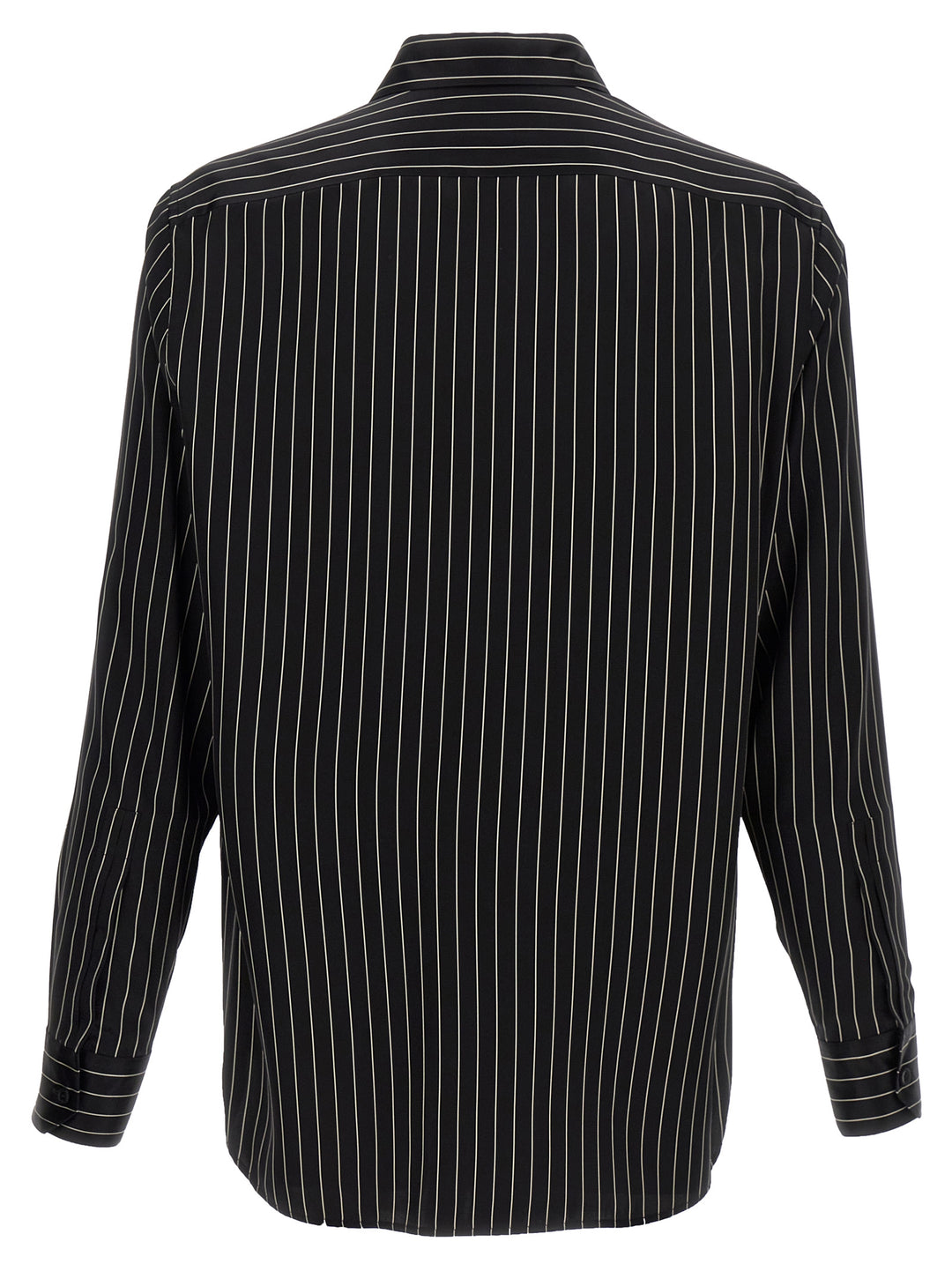 Striped Shirt Shirt, Blouse White/Black