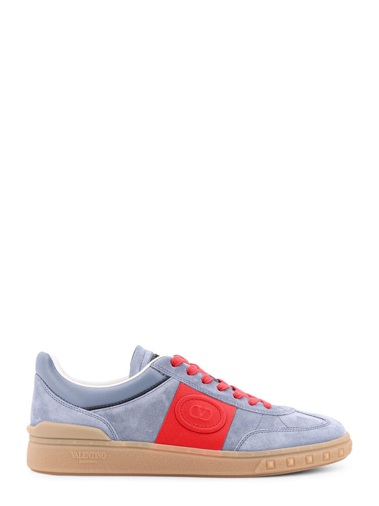 Valentino Garavani Upvillage Low Top Sneaker In Suede And Leather