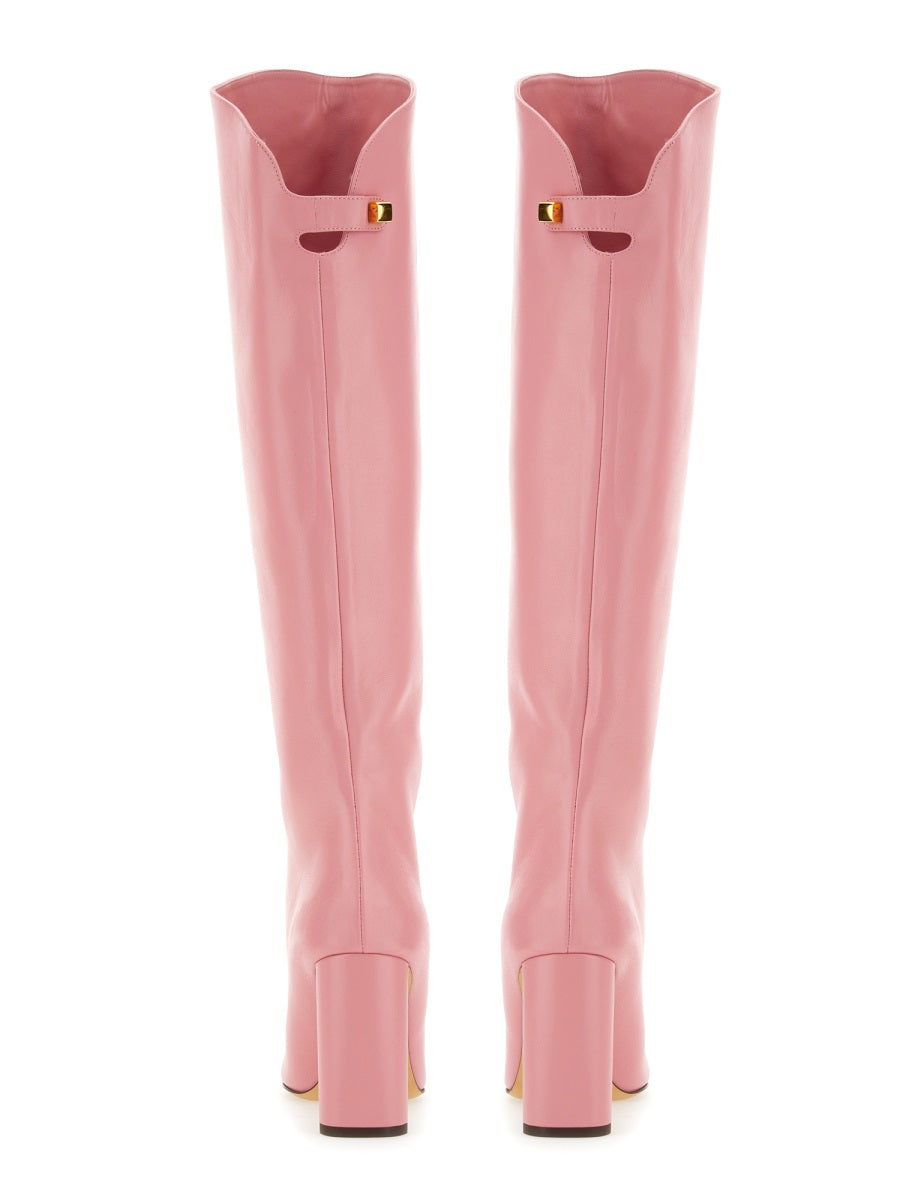 Skorpios Boots - Pink | Wanan Luxury