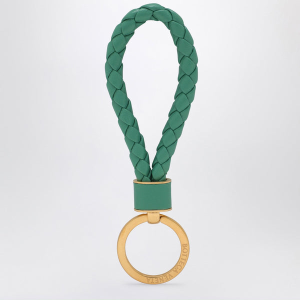 Mermaid Keyring In Woven Leather