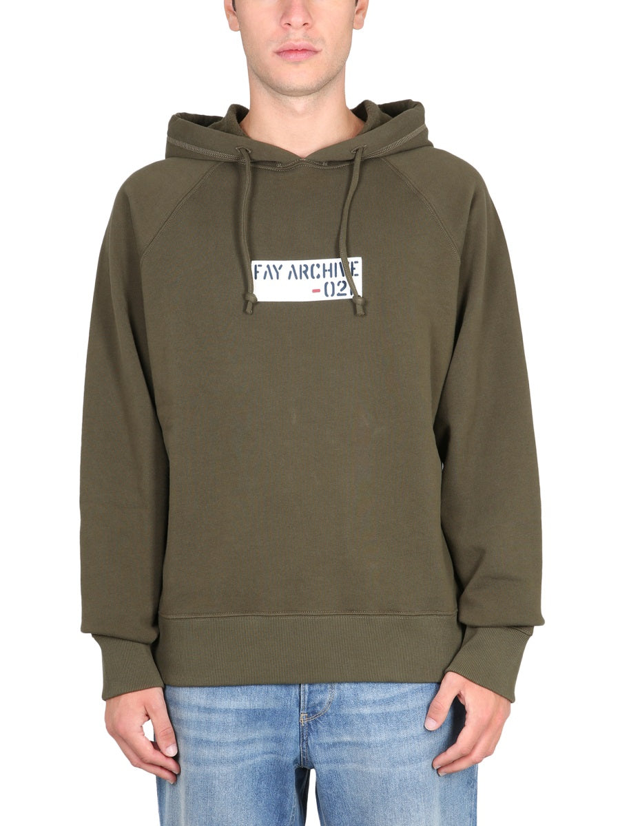 Fay Sweatshirts - Military Green | 814a1a143021ba3a61eb31304270ffeea17d31c2