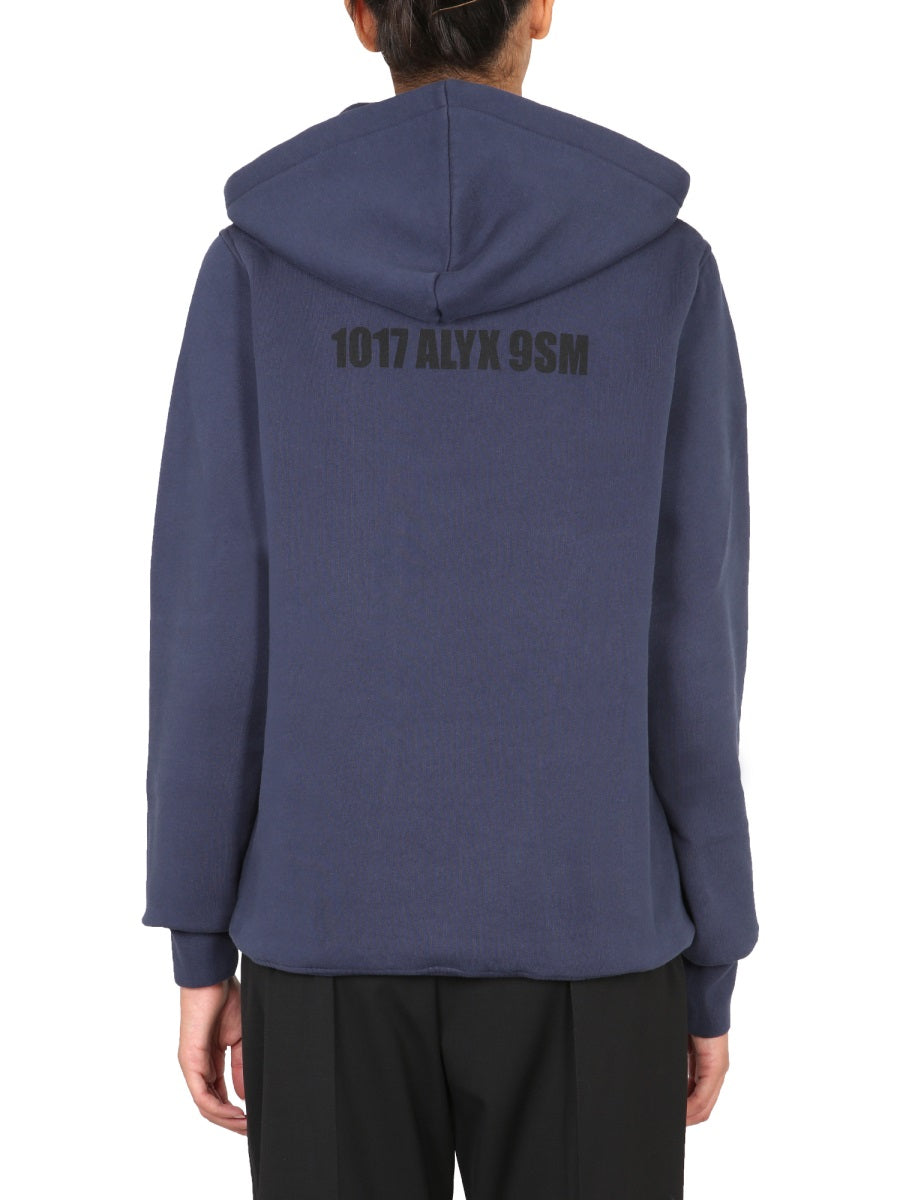 1017 Alyx 9sm Sweatshirts - Blue | 4e594c099834c0d1802609b735b3a97e079ecb9a