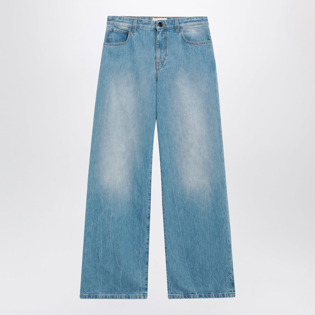 The Row Pants - Blue | 43540b9505459dadc3591bd553318160c6d9234d