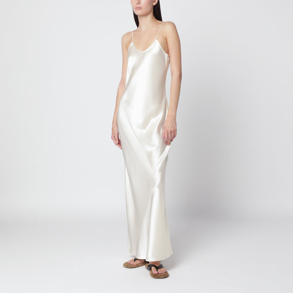 Vanilla Satin Winona Dress