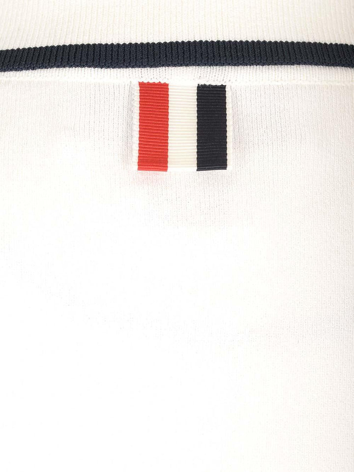 Boxy Fit Polo Shirt White