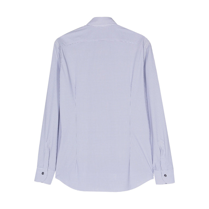 Mazzarelli Shirts - White, Blue | 63c7a0d74f394a64ccd189b348be4ad81c2bd78a