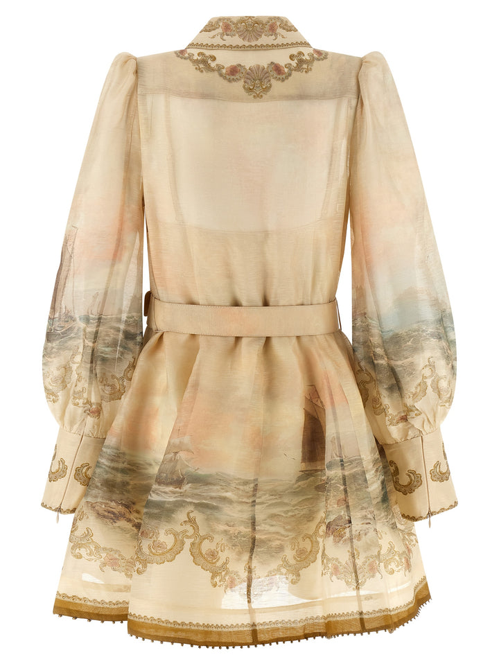Zimmermann Rebellion Marine Dresses - Beige | 1c1a5b04ebae8fa12254357e02a5f990d3676b4b