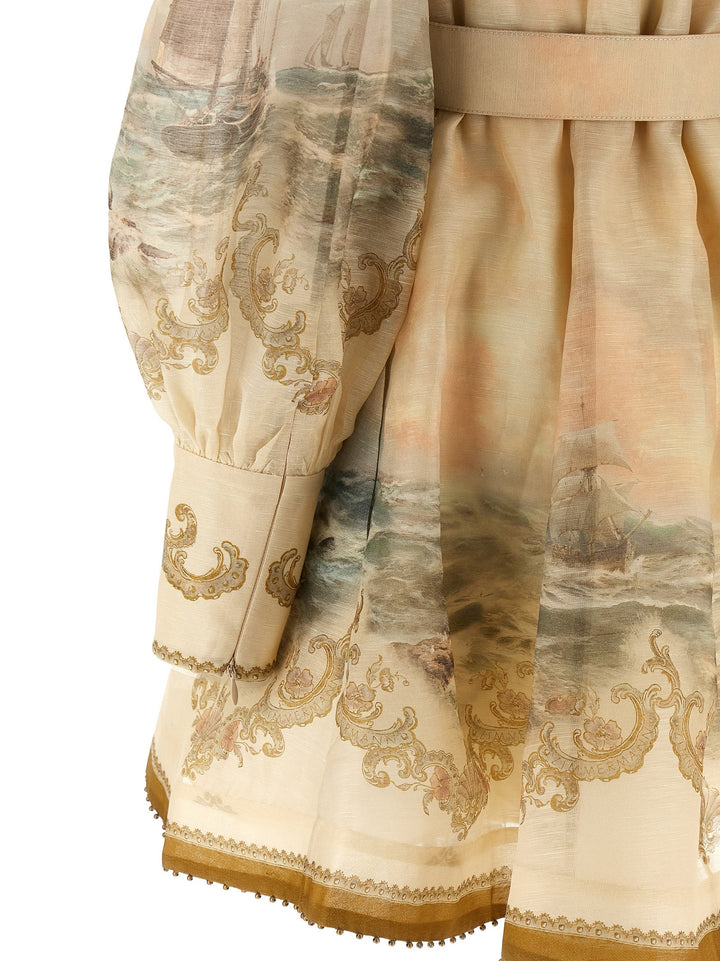 Zimmermann Rebellion Marine Dresses - Beige | 55e354e9a6372946d1053478cda699d54d878529