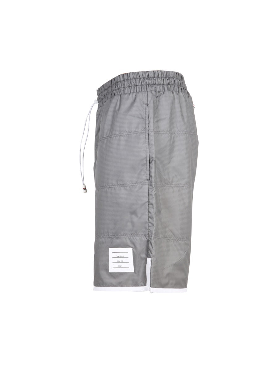 Thom Browne Shorts - Silver | Wanan Luxury