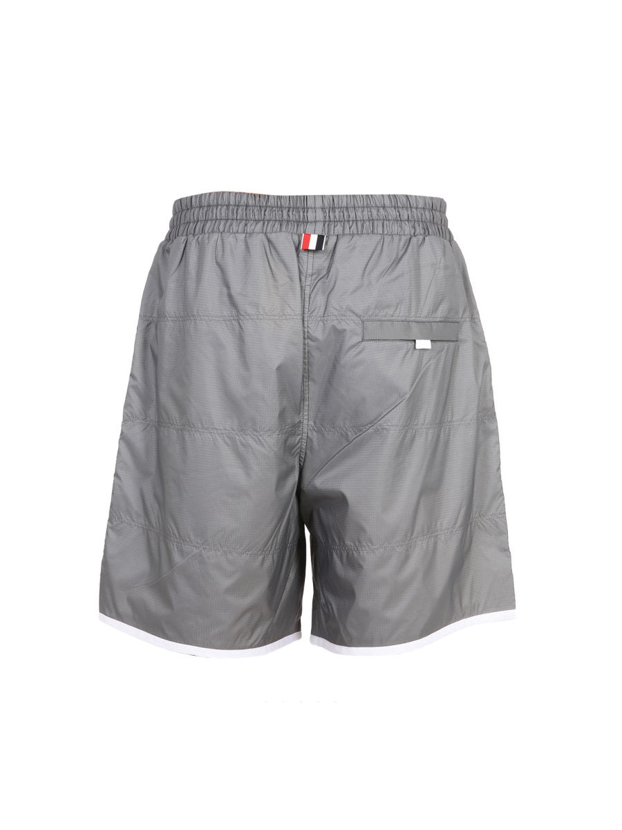 Thom Browne Shorts - Silver | Wanan Luxury