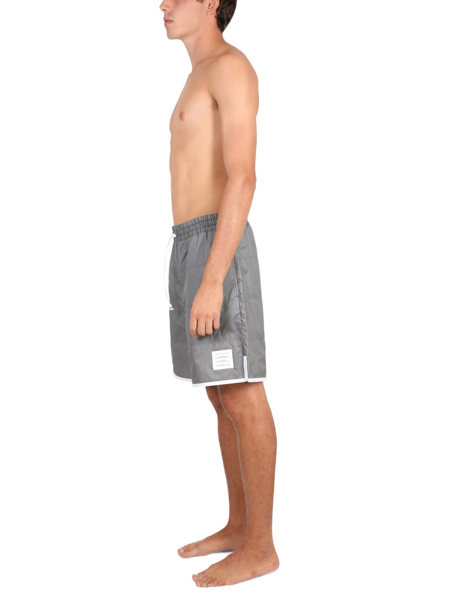 Thom Browne Shorts - Silver | Wanan Luxury