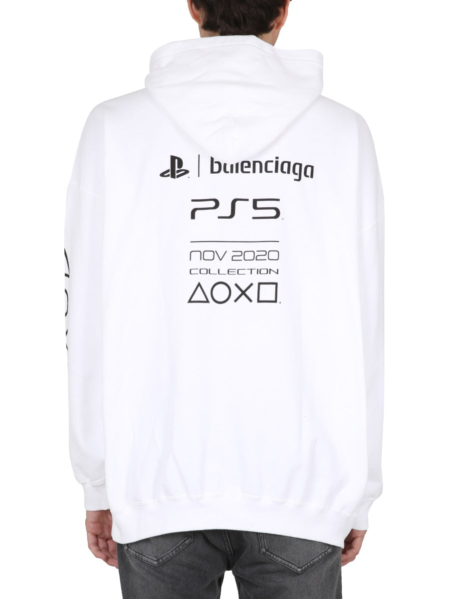 Balenciaga Sweatshirts - White | 41fd9ed36c56f17981e300e5c294cb02e474cd84