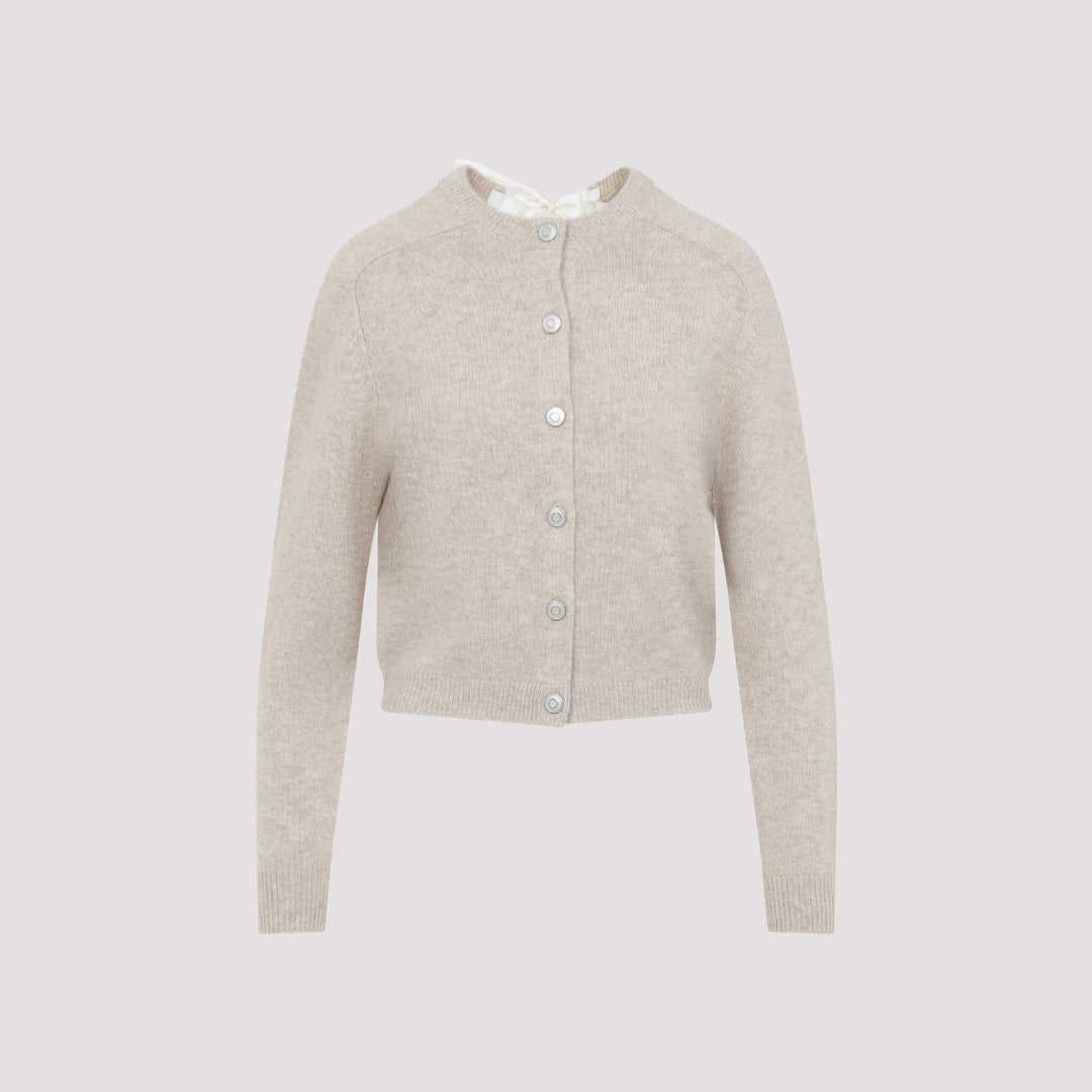 Carven Cardigan - Nude & Neutrals | 9faa1ebcae37dffab15ce99b7b4340537b730381