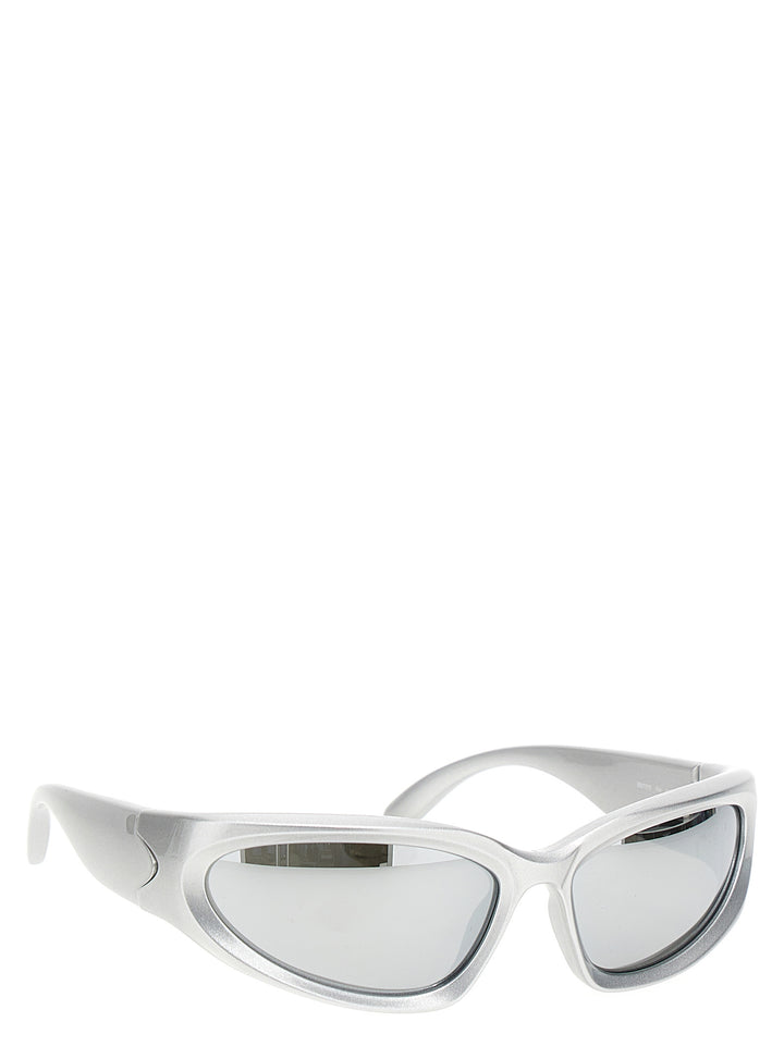 Swift Oval Sunglasses Silver