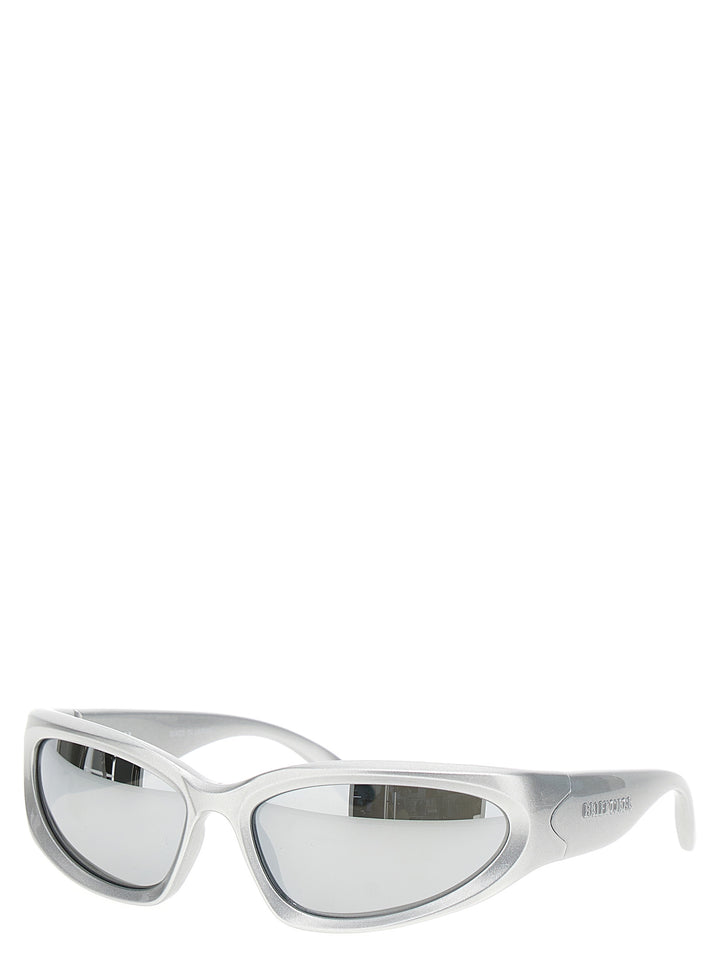 Swift Oval Sunglasses Silver