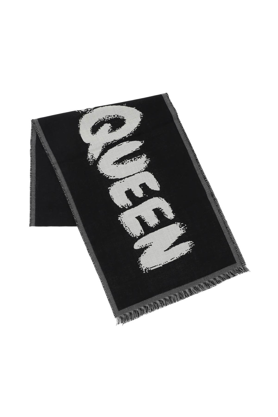 Mcqueen Graffiti Oversized Scarf