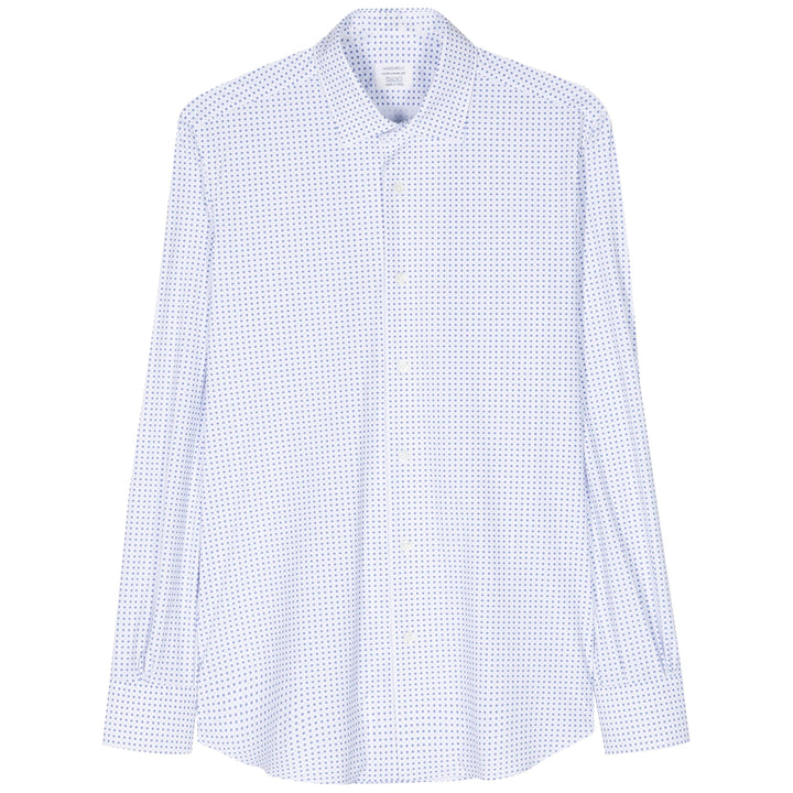 Mazzarelli Shirts - White, Blue | 604a7d204cf4284dd896aca9e1b65997dc4b9086