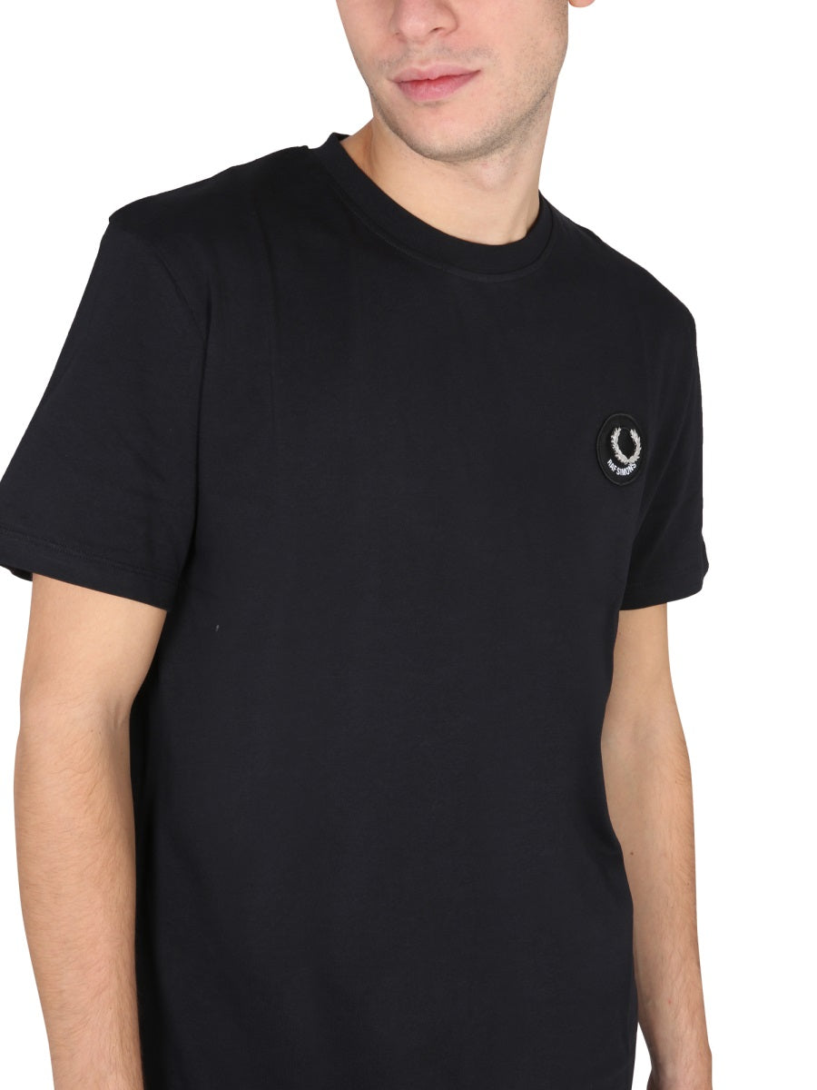 Fred Perry x Raf Simons T shirts - Black | Wanan Luxury