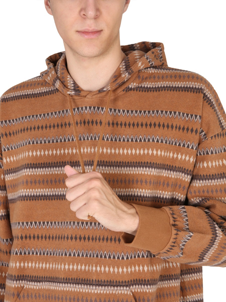 Universal Works Sweatshirts - Brown | f519bd24221d0fc869a10820a27cfa28d8e340fe