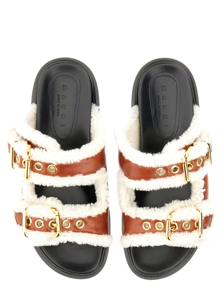 Marni Sandals - Brown | Wanan Luxury