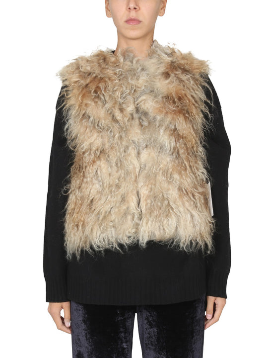 Mohair Fur Vest
