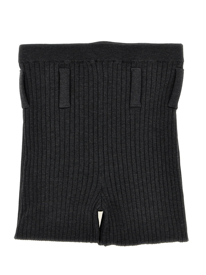 Prada Ribbed Tights Socks - Gray | 3c2cf791e194e3019d3ae5b3eacd68aae556d77d